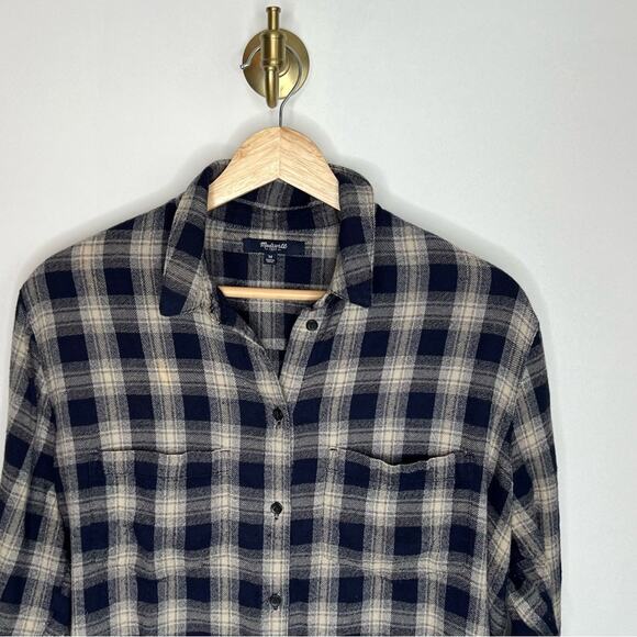 Madewell Lightweight Flannel Shirt - Picture 4 of 5